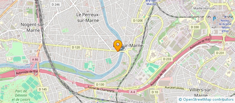 localisation de l'entreprise C.NET à LE PERREUX-SUR-MARNE
