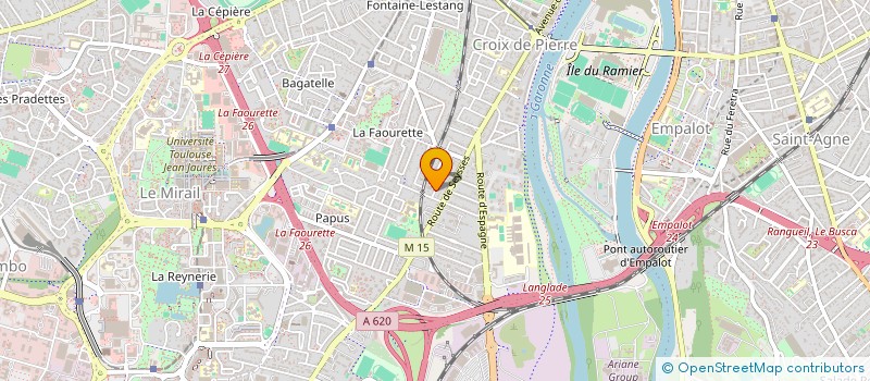 localisation de l'entreprise C'NET  TOULOUSE