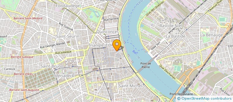 localisation de l'entreprise C'NET MANAGEMENT ARTISTIQUE à BORDEAUX