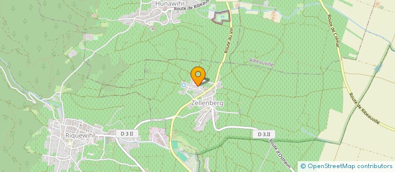 localisation de l'entreprise C'NET PROPRETE  ZELLENBERG