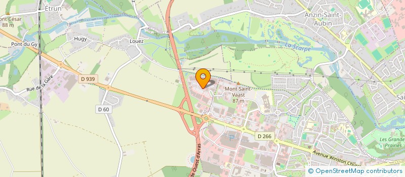 localisation de l'entreprise C'NET SERVICES  DUISANS