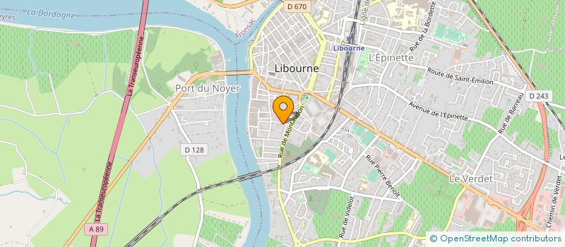 localisation de l'entreprise C'NET SERVICES PRO à LIBOURNE