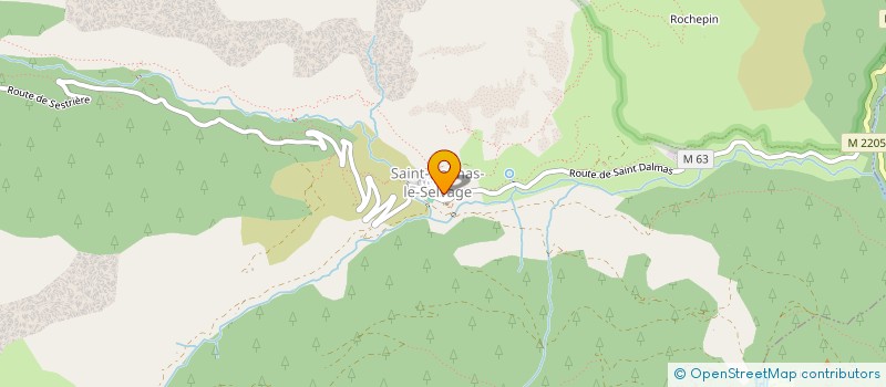 localisation de l'entreprise C'NET TINEE  SAINT-DALMAS-LE-SELVAGE