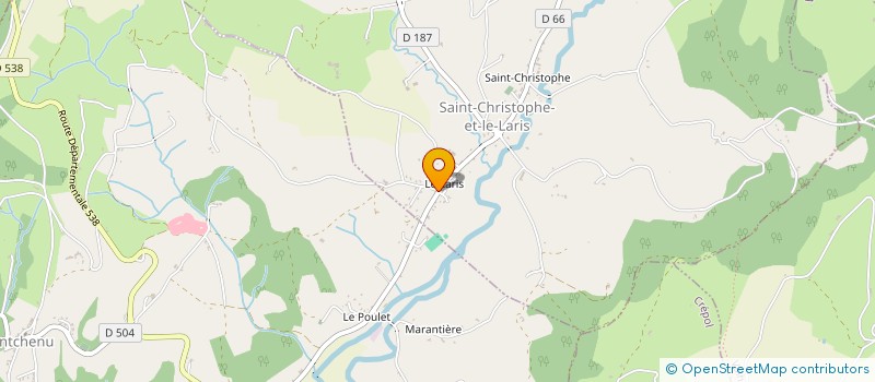 localisation de l'entreprise C NETASEC à SAINT-CHRISTOPHE-ET-LE-LARIS