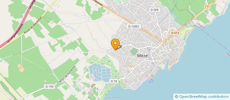 localisation de l'entreprise C'NICKEL à MEZE