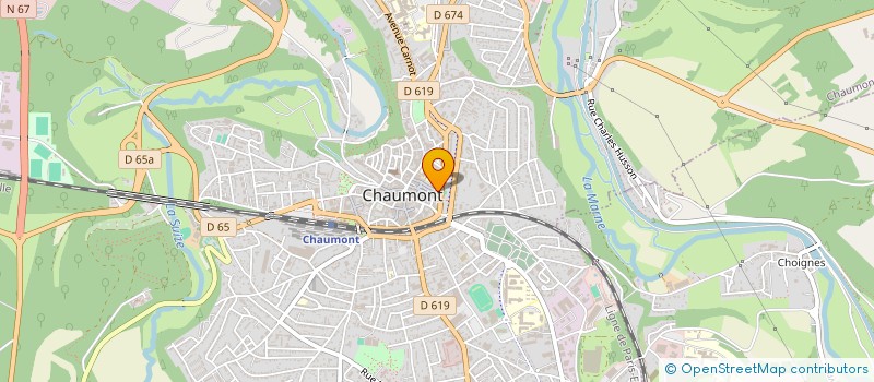 localisation de l'entreprise C NUTRIS à CHAUMONT