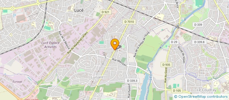 localisation de l'entreprise C.O.B 28 à LUISANT