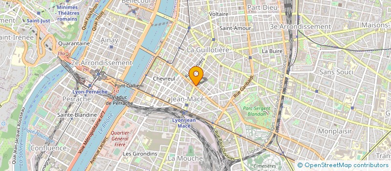 localisation de l'entreprise C.O.BURO SARL  LYON