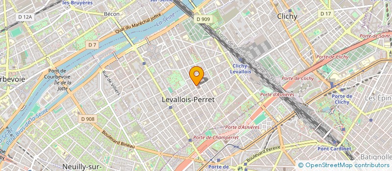 localisation de l'entreprise C.O.C. à LEVALLOIS-PERRET