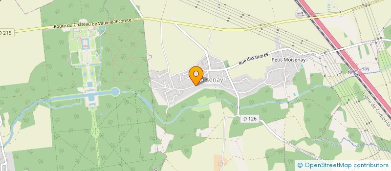 localisation de l'entreprise C.O. CARRE IMMO  MOISENAY