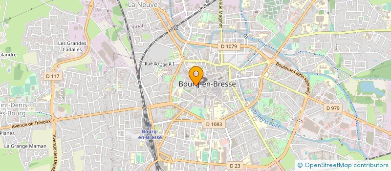 localisation de l'entreprise C&O DU PATRIMOINE à BOURG-EN-BRESSE
