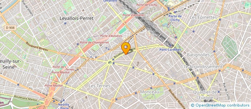 localisation de l'entreprise C & O HOLDING à PARIS