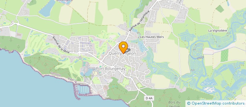 localisation de l'entreprise C.O. IMMOBILIER 85 à TALMONT-SAINT-HILAIRE
