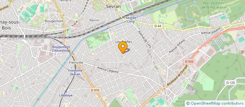 localisation de l'entreprise C O M I F O  SEVRAN