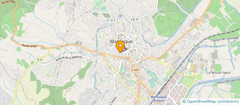 localisation de l'entreprise C.O.MO BAT CONSULTANTS à MANOSQUE