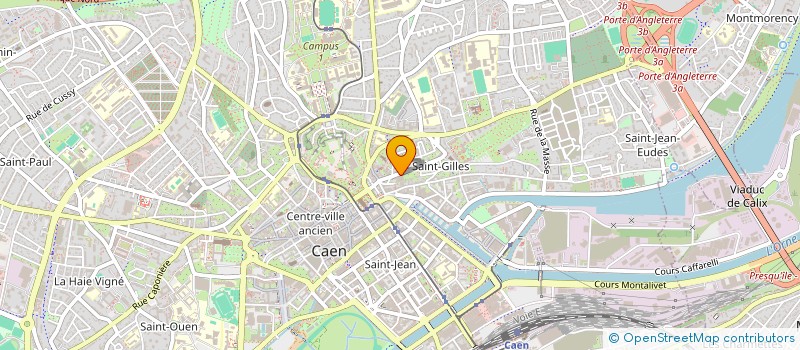 localisation de l'entreprise C.O.N.I.C.A.  CAEN