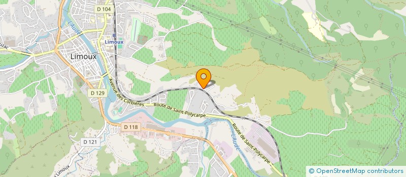 localisation de l'entreprise C O R I à LIMOUX