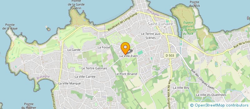 localisation de l'entreprise C O S A S  SAINT-LUNAIRE