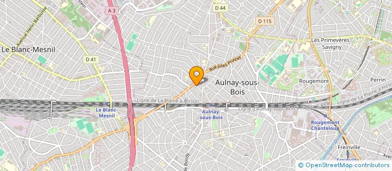 localisation de l'entreprise C O S ENERGY à AULNAY-SOUS-BOIS