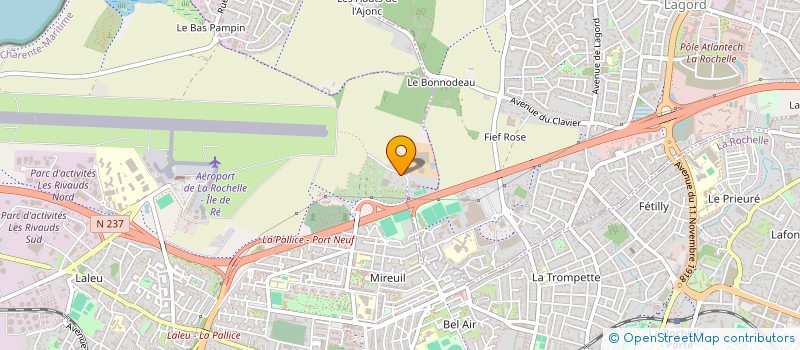 localisation de l'entreprise C O S M O S  LA ROCHELLE