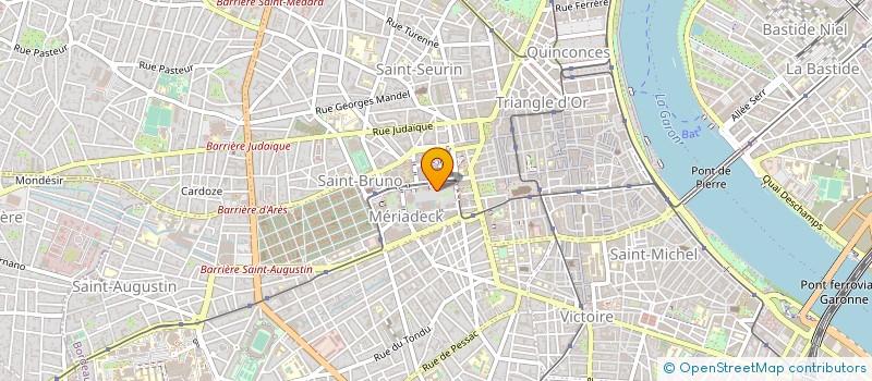 localisation de l'entreprise C.O.T.E. SUD à BORDEAUX