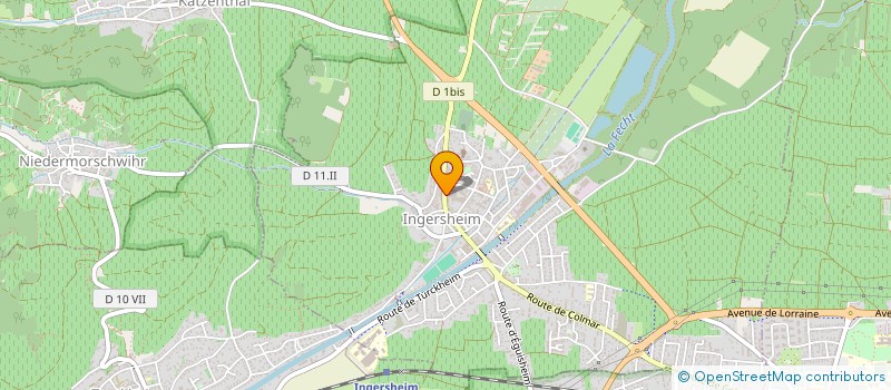 localisation de l'entreprise C O V I D A L  INGERSHEIM