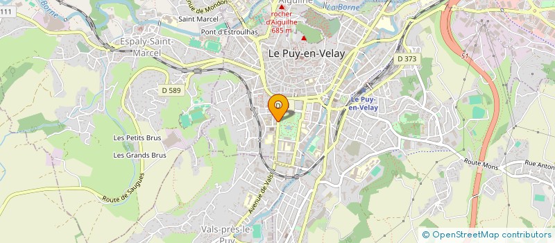 localisation de l'entreprise C OBATY HAUTE LOIRE  LE PUY-EN-VELAY