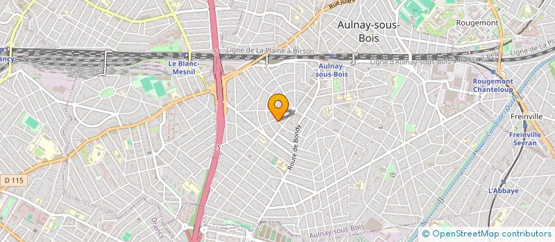 localisation de l'entreprise C'OM UN VOYAGE à AULNAY-SOUS-BOIS