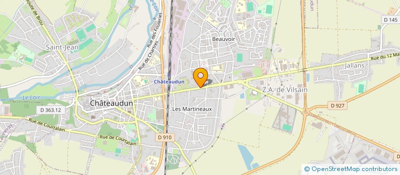 localisation de l'entreprise C'OSE à CHATEAUDUN