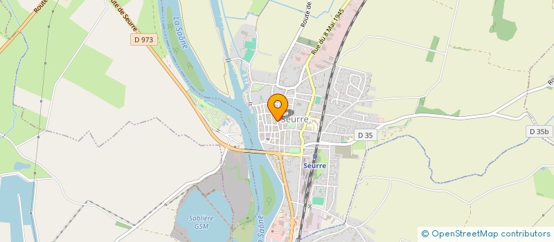 localisation de l'entreprise C.OU ; C.LA  SEURRE