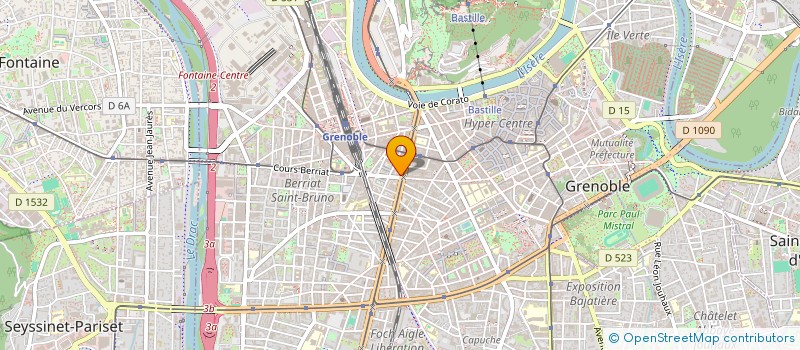 localisation de l'entreprise C.P.2  GRENOBLE