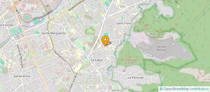 localisation de l'entreprise C.P à MARSEILLE