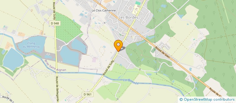 localisation de l'entreprise C.P.A. à BONNEE