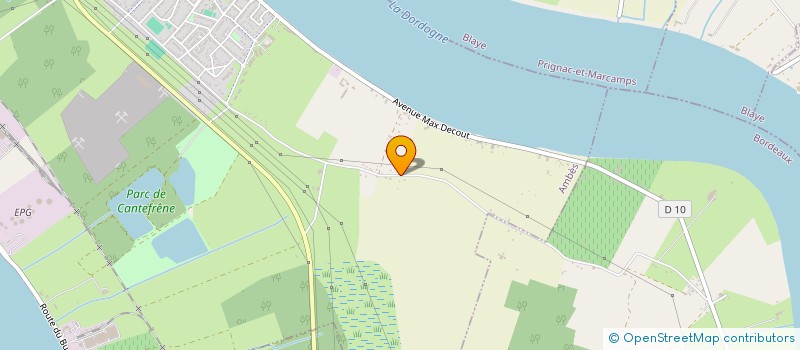 localisation de l'entreprise C P A L  AMBES