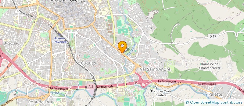 localisation de l'entreprise C.P.A.T  AIX-EN-PROVENCE