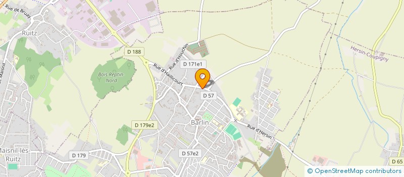 localisation de l'entreprise C.P. BAT à BARLIN
