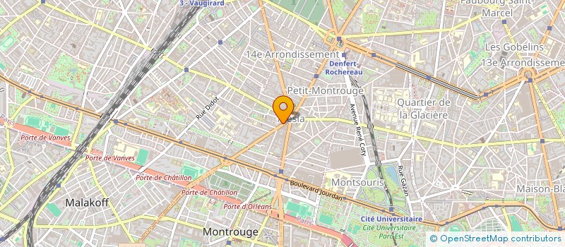 localisation de l'entreprise C.P.C. 14 à PARIS