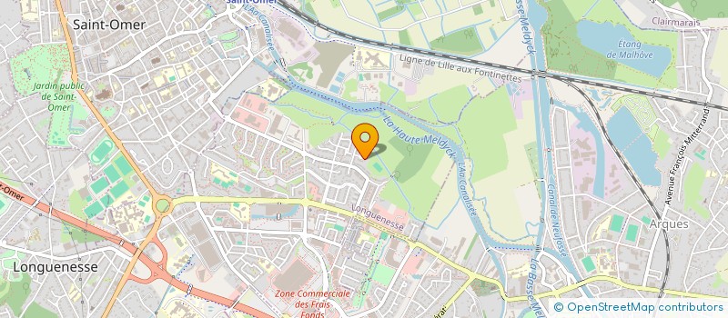 localisation de l'entreprise C.P.C  LONGUENESSE