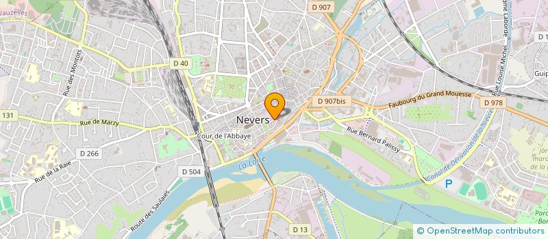 localisation de l'entreprise C P C N à NEVERS