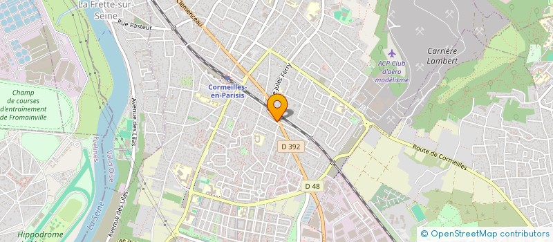 localisation de l'entreprise C P C O à CORMEILLES-EN-PARISIS