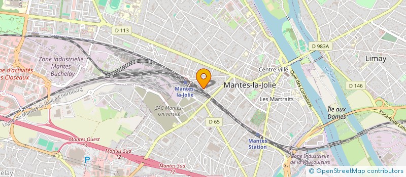 localisation de l'entreprise C.P.C. SARL  MANTES-LA-JOLIE