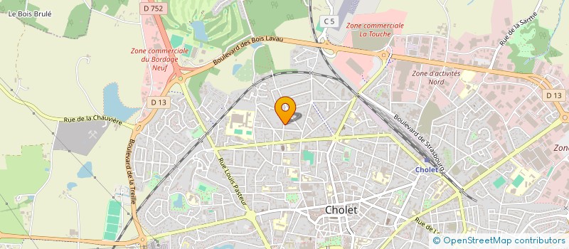 localisation de l'entreprise C.P.E à BEAUPREAU-EN-MAUGES