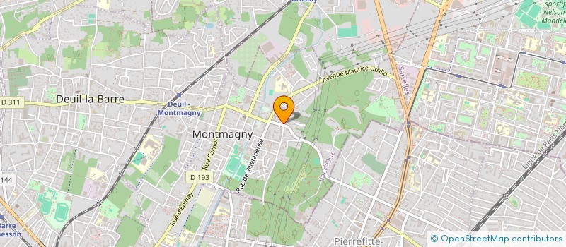 localisation de l'entreprise C.P.E.B.R.  MONTMAGNY