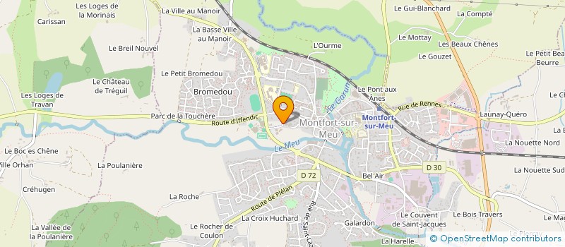 localisation de l'entreprise C P E ECOLE PUBLIQUE BRETEIL  BRETEIL