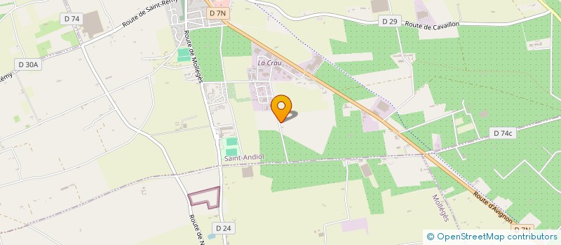 localisation de l'entreprise C.P.E.R SERVICES  SAINT-ANDIOL