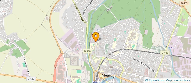 localisation de l'entreprise C.P.E. RENOV' à MEAUX