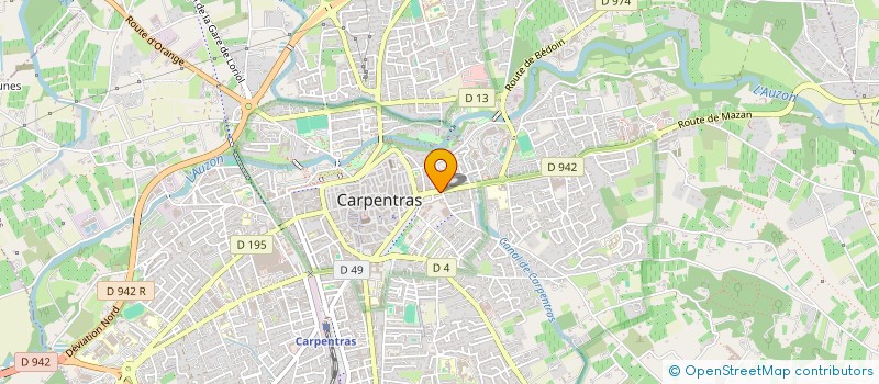 localisation de l'entreprise C P E SERVICES  CARPENTRAS