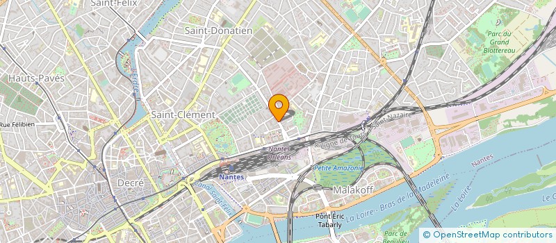 localisation de l'entreprise C.P.F. BATIMENT  NANTES