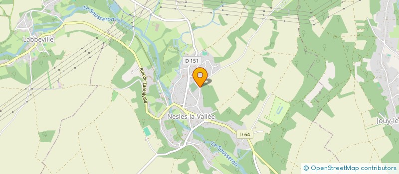 localisation de l'entreprise C P G  NESLES-LA-VALLEE