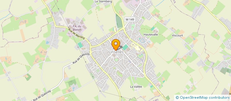 localisation de l'entreprise C P H CONSTRUCTIONS  LINSELLES